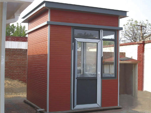 金屬雕花板崗亭JW-JS002